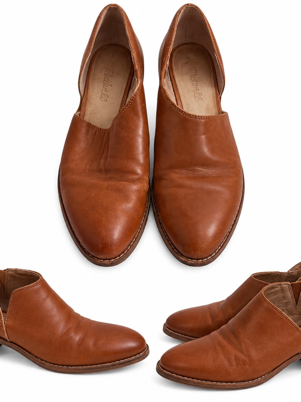 Madewell Men's Tan Leather Chukka Boot — Slip-On Casual
